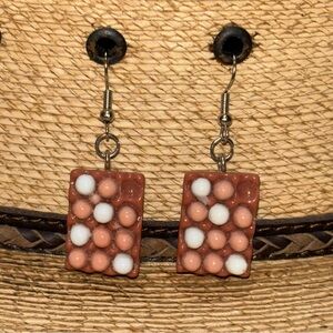 🥚🐓 Carton of Eggs Earrings for Chicken Lovers